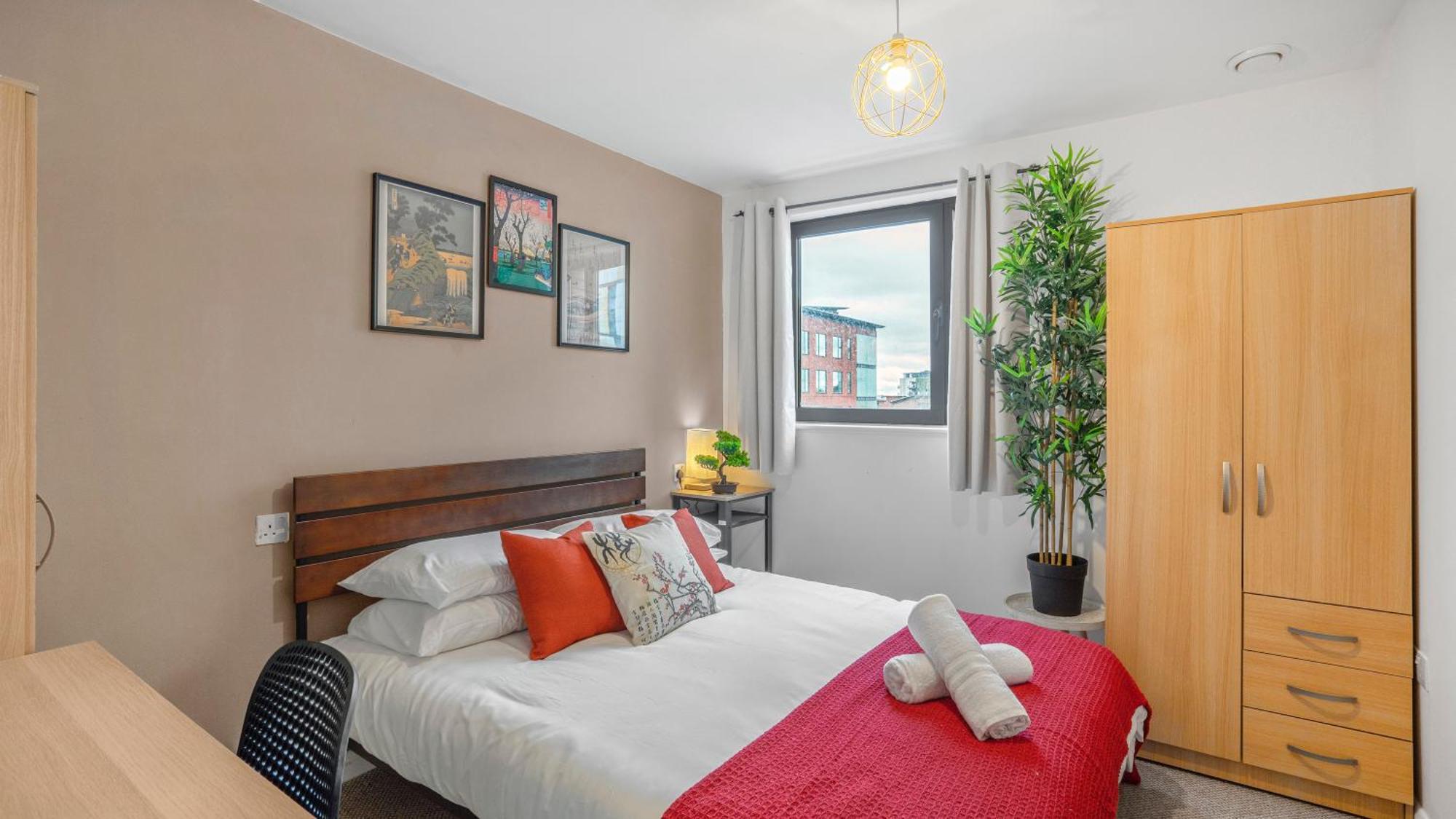 Japanese Suite 2Bed 2Bath, Free Park, Netfix, 75 Inch Tv, Games - City Centre- Maihom Бирмингем Экстерьер фото